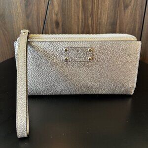 Kate Spade New York Wellesley Wallet Wristlet Gold